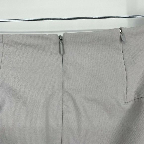 Athleta Wander Slim Straight Zip Back Stretch Crop Pants Galactic Grey Size 2 - Picture 6 of 11